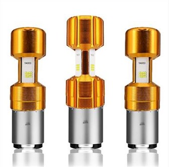 मोटरसाइकिल एलईडी हेडलाइट बल्ब BA20D