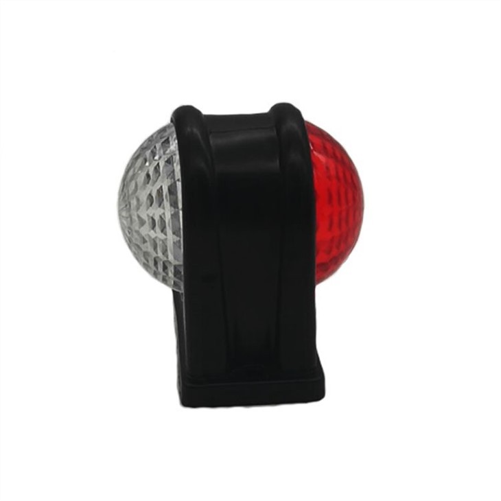 LED Double-sided Edge Light Piranha Warning Light 24V Black Ride 0171